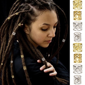 Offre Spéciale 100 pièces boucle en métal Extensions de <span class=keywords><strong>cheveux</strong></span> outil africain bricolage Dreadlock accessoires sale <span class=keywords><strong>tresse</strong></span> <span class=keywords><strong>anneau</strong></span> de <span class=keywords><strong>cheveux</strong></span> - Product Image 6