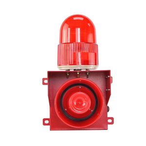 Segurança ajustável impermeável Industrial som e luz alarme <span class=keywords><strong>Outdoor</strong></span> <span class=keywords><strong>Siren</strong></span> <span class=keywords><strong>Strobe</strong></span> Alarm <span class=keywords><strong>Siren</strong></span> - Product Image 3