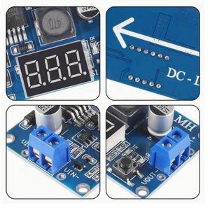 Module de réduction de tension avec affichage voltmètre et carte de développement de convertisseur DC-DC réglable LM2596S - Nouveauté ! - Product Image 5