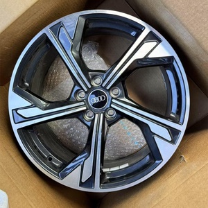 Jantes forgées 18-21 pouces à cinq rayons Gunmetal Gloss Face 5x112 66.6mm pour <span class=keywords><strong>Audi</strong></span> RS3 RS5 <span class=keywords><strong>RS6</strong></span> RS7 A3 A4 A5 A6 A7 A8 En stock - Product Image 3