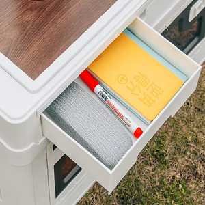 Valise pliable en plastique robuste de grande capacité 60L avec boîte de camping pour le rangement extérieur - Product Image 4