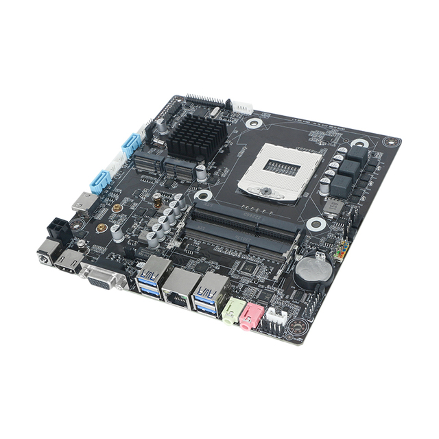 Wholesale  ITX HM87 Dual So-Dimm Ddr3 Dual Display Port HD VGA W/Intel LGA946 Socket X86 Desktop Motherboard