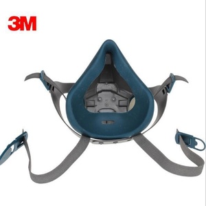 Respirador de Media Cara con Cierre Rápido <span class=keywords><strong>3M</strong></span> 6502QL Auténtico, Talla Mediana, Reutilizable, para la Industria - Product Image 3