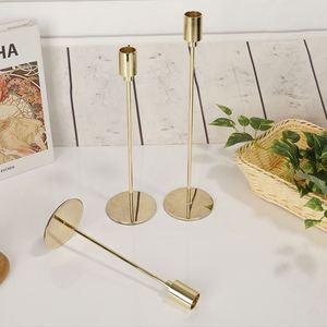Support de bougie long et compact le plus avantageux pour bougies d'église, centre de table de mariage - Product Image 3