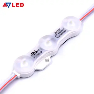 Thiết kế phổ biến siêu âm tiêm DC 12V 1.2W SMD 2835 IP68 Ống kính độ 170 dẫn mô-đun cho quảng cáo chữ cái kênh