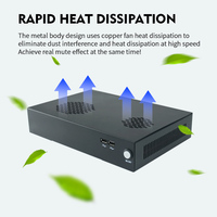 Sharerdp H510 H470 Mini Ordenador Portátil, Mini PC de Escritorio, Carcasa Popular para Ordenador ATX ITX para Oficina y Juegos