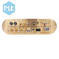 Papan Amplifier Audio MLK D900 TPA3116 Kanal 2.1 BT 5.0 USB Penyesuaian Reverb 50W+50W+100W Papan Amplifier Daya untuk Karaoke