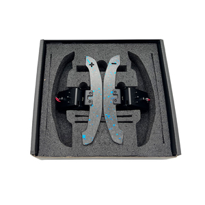 Palanca de Cambios Magnética para F90 M5 de Fibra de Carbono Negra y Azul, Serie 1-7, Modelos <span class=keywords><strong>M</strong></span> X, Kits Interiores Populares - Product Image 5