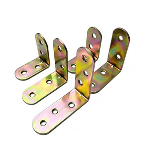 Supports d'angle en fer épaissi en forme de L, coins arrondis, angle droit à 90 degrés, quincaillerie de mobilier moderne de style japonais-scandinave - Product Image 3