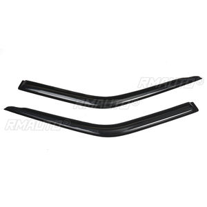 New 4x Car Side <b>Window</b> Wind Deflectors Tinted <b>Awnings</b> Wind Shelters Sun Rain Guard Shelter for Nissan for Navara D22 1997-2015 - Product Image 3