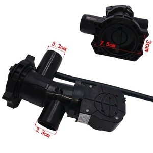 Bomba de drenaje para lavadora, 7,5 cm x 3 cm x 3,3 cm, 110V, automática, para Midea Little Swan Tumbler - Product Image 1