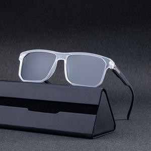 Lunettes de soleil polygonales pour homme Lafuma, verres TAC UV400, monture en plastique et métal, noires, protection solaire pour la conduite en extérieur - Product Image 4