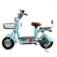 Sepeda Listrik Kota Retro Grosir 350W 48V Ebike Sepeda Motor Listrik Ringan Skuter Listrik Dewasa