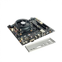 Phytium D2000 ARM Industrial Motherboard 8-Core Embedded Mainboard dengan Dukungan Kylin UOS Mini ITX Board dengan DDR4 PCIe