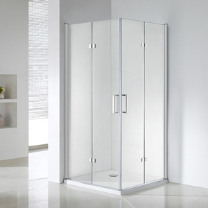 <span class=keywords><strong>Cabine</strong></span> de <span class=keywords><strong>douche</strong></span> quadrant compacte à porte coulissante, design peu encombrant, pour salle de bain petite, étanche, surface facile à nettoyer - Product Image 6