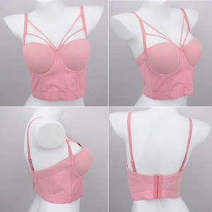 4095 del commercio all'ingrosso della Donna <span class=keywords><strong>Reggiseno</strong></span> Carro Armato Della Maglia Top Riuniti Vest <span class=keywords><strong>Bustier</strong></span> Camicetta Delle Donne Crop Top <span class=keywords><strong>Reggiseno</strong></span> Senza Maniche Bra Top - Product Image 5
