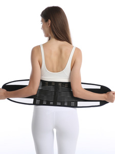 Hiệu quả thắt lưng hỗ trợ vành đai mùa hè eo mỏng vành đai trở lại cú đúp cho nam giới và phụ nữ với tấm thép và lưới thoáng khí - Product Image 2