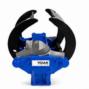 Cisaille hydraulique pour métaux/déchets métalliques à vendre, cisailles pulvérisatrices hydrauliques pour déchets d'acier pour excavatrice de 5 à 8 tonnes - Product Image 1
