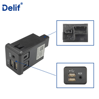 Module d'interface de chargeur USB double 26213275 26287669 26306855 26346374, prise AUX, CarPlay, 12V, plastique, pour GM Chevrolet