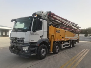 รถปั๊มคอนกรีต XC-M-G 62 เมตร มือสอง แบบติดตั้งบนรถบรรทุก 8×4 พร้อมบูม 6 ท่อน สำหรับงานก่อสร้างอาคารสูง - Product Image 1
