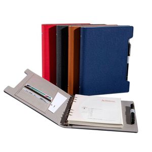 Carnet de notes de luxe 2026 personnalisé avec couverture en cuir, en papier écologique, impression sérigraphique, ensemble cadeau promotionnel d'entreprise - Product Image 4