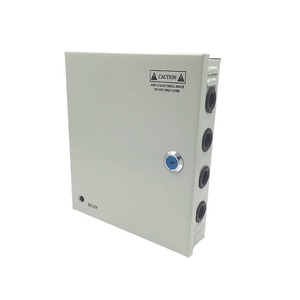 <b>12V</b> 10A Centralized Power Supply Box For Surveillance Led <b>Lights</b> DC <b>Switching</b> With Built In Cooling And Auto Recovery Feature - Product Image 3
