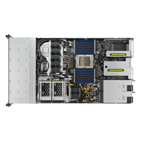 Serveur 1U RS500A-E12-RS12U, processeur unique, jusqu'à 24 DIMM, 16 NVMe, trois emplacements PCIe 5.0, deux M.2, OCP 3.0, deux GPU à emplacement unique