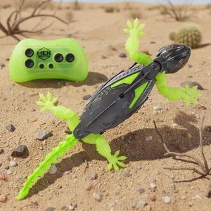 Robot Gecko Eléctrico Trepador <span class=keywords><strong>de</strong></span> Paredes, Juguete <span class=keywords><strong>de</strong></span> Simulación <span class=keywords><strong>de</strong></span> Explosión, Plástico, Control Remoto, <span class=keywords><strong>para</strong></span> Juego Infantil en Interiores y Exteriores - Product Image 6