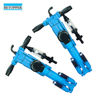 Petit équipement minier, perceuse pneumatique YT28, foreuse portative manuelle pour la construction du charbon, profondeur max. 5m, 30-45mm