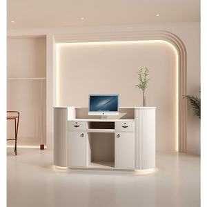 Table de réception compacte la plus vendue - Bureau de réception moderne pour salons et locaux commerciaux - Product Image 4