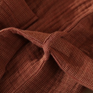 Camisón para mujer Albornoz largo para mujer Camisón de algodón puro Ropa Batas de dormir de noche para mujer - Product Image 4