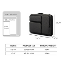 Sac à bandoulière moderne pour ordinateur portable 15-15,6 pouces en polyester imperméable et durable, design simple, compatible MacBook Pro, HP, Dell pour ordinateur portable