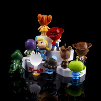 Set de Figuras de Acción 3D de PVC, Muñecos de Juguete Personalizados de Dibujos Animados, Marca OEM Unisex para Mayores de 5 Años, Accesorios al por Mayor para Escritorio y Pasteles