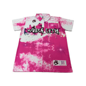 Vente de gros Nouveau design, polo de sport personnalisé, entièrement sublimé - Product Image 3