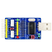 CH341A Papan Pengembangan Konverter Port Paralel USB ke I2C/IC/SPI/UART/TTL/ISP Adaptor EPP/MEM