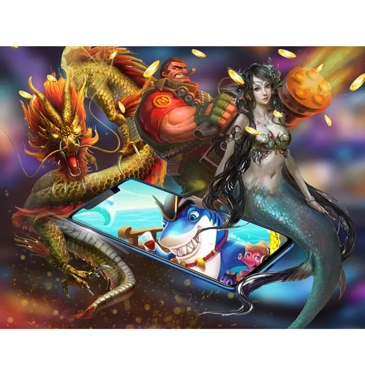 Hot Sale Mobile Phone Arcade Games Video App golden dragon online software fish game