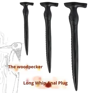 Grensoverschrijdende diepe penetratie extra lange anale plug model A048 Dongguan mannen vrouwen anale stimulatie expansie apparaat SM volwassen seks - Product Image 5