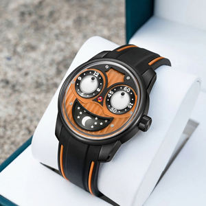 Reloj Joker de Diseño de Marca Privada SANYIN, Logotipo Personalizado, Reloj Automático de Lujo con Esfera de Sol y Luna 9015, Fabricante OEM - Product Image 1