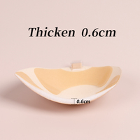 Soutien-gorge adhésif invisible en silicone, sans bretelles, sans dos, à forte tenue, résistant à la transpiration, respirant et réutilisable pour femme