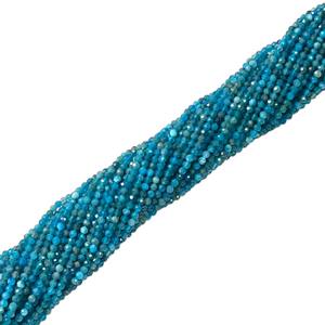 Elegantes cuentas redondas facetadas de apatita de 4mm, cuentas sueltas de piedras preciosas <span class=keywords><strong>Edelstein</strong></span> para ceremonia religiosa - Product Image 3