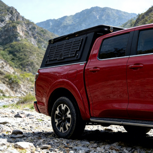 Couverture de benne rigide en alliage d'aluminium sur mesure pour Isuzu D-Max Blade <span class=keywords><strong>2017</strong></span>+ Pickup - Boîte de rangement arrière étanche à verrouillage, style sport - Product Image 1