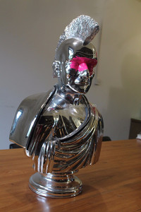 Électrolytique Gladiateur <span class=keywords><strong>Romain</strong></span> <span class=keywords><strong>Buste</strong></span> En Résine Personnalisé Statues <span class=keywords><strong>À</strong></span> <span class=keywords><strong>Vendre</strong></span> - Product Image 3