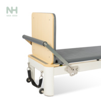 Reformer de Pilates commercial en aluminium avec demi-tourneuse pour l'entraînement du tronc en studio et à domicile
