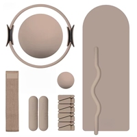 Poids de main personnalisés, haltères en silicone, poids pour poignets et chevilles, barre longue, tapis de yoga, kit de Pilates, poids de transport, haltères