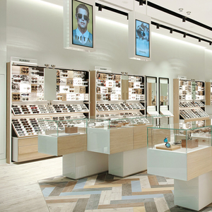 Thiết Bị Trưng Bày Cửa Hàng Bán Lẻ Kính Mắt Tủ Trưng Bày Quang Học Thiết Kế Trang Trí Nội Thất Cửa Hàng Quang Học - Product Image 1