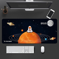 Tapis de souris de jeu optique, pour CS vierges, rallonge de vitesse, grand clavier XXL, noir