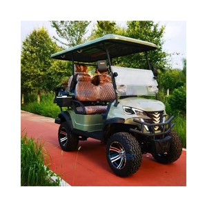 Free Shipping Club Golf Cart Lifted <b>2</b>+<b>2</b> <b>Passenger</b> Golf Cart with 4 Seats Outdoor for Sale Club Car Golf Carts - Product Image 1