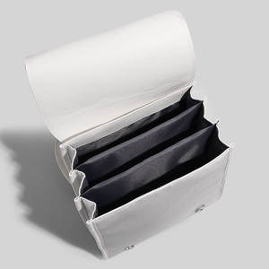 Mochila de Viaje de Cuero PU para Mujer, Gran Capacidad, Diseño Moderno, Cierre de Cremallera, Poliéster, Curva Fisiológica en la Espalda, para Exteriores - Product Image 3