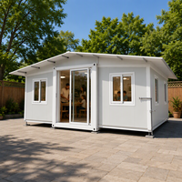 Maison conteneur pliable Jiezhu à double aile extensible, espace de vie épaissi et respirant pour dortoir et usage domestique