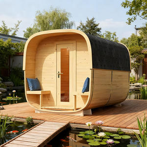 بديل مثالي لغرف الساونا التقليدية: غرفة ساونا خارجية مع سخانات كهربائية تحل محل الحاجة إلى حطب - Product Image 5